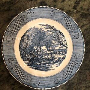 Currier & Ives 10 inch “The Old Grist Mill Plate